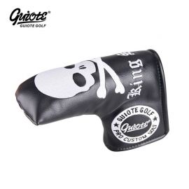 GUIOTE SKULL BLACK PUTTER COVER