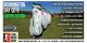 Bennington  QO 9 DRY Wasserdicht Golfbag LIMITED EDITION SILVER / LIME